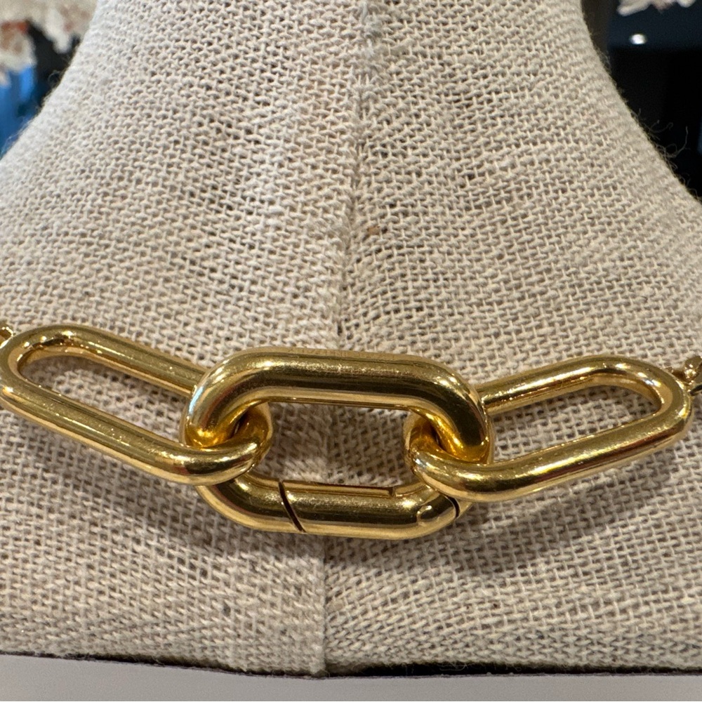 LOUIS VUITTON My Chain Link LV Logo necklace - Picture 4 of 5